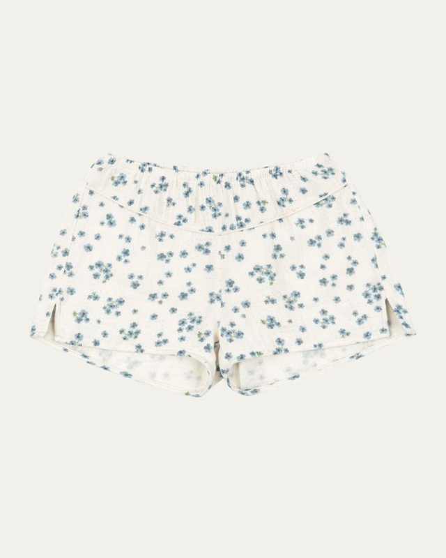 Rosie H-W x Girl's Mioblu Floral Cotton Shorts, SIze 12M